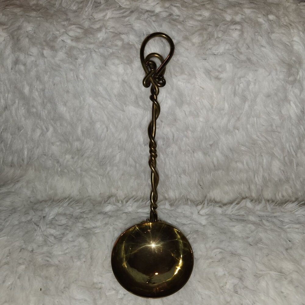 Vintage Handcrafted Brass Ladle By Joe Spoon 88